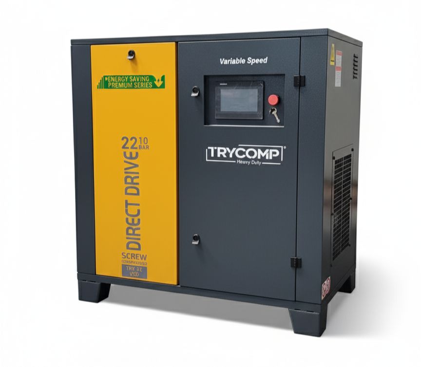 Trycomp 7.5 kW Direct Drive Variable Speed Screw Air Compressor South Africa