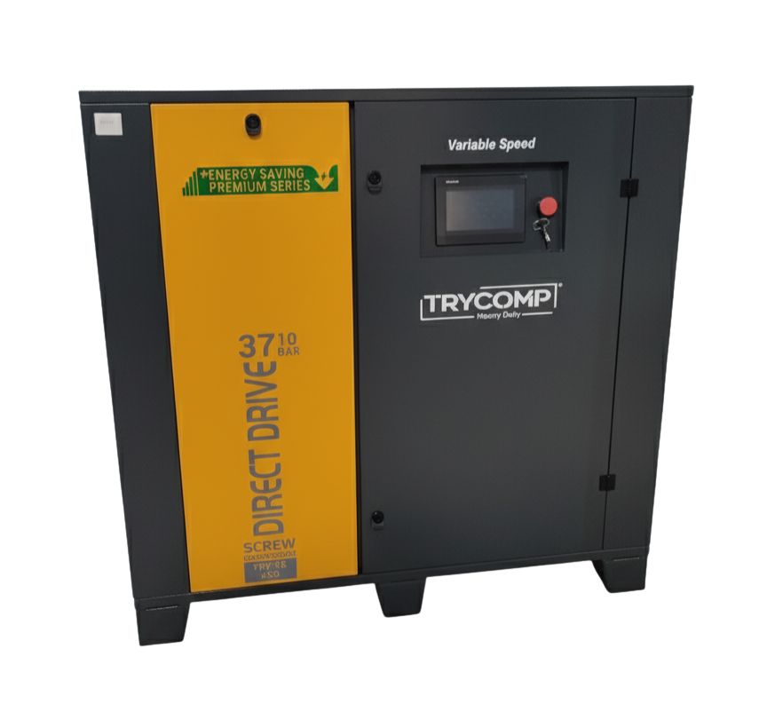 Trycomp rotary screw compressor range for Wilsonia